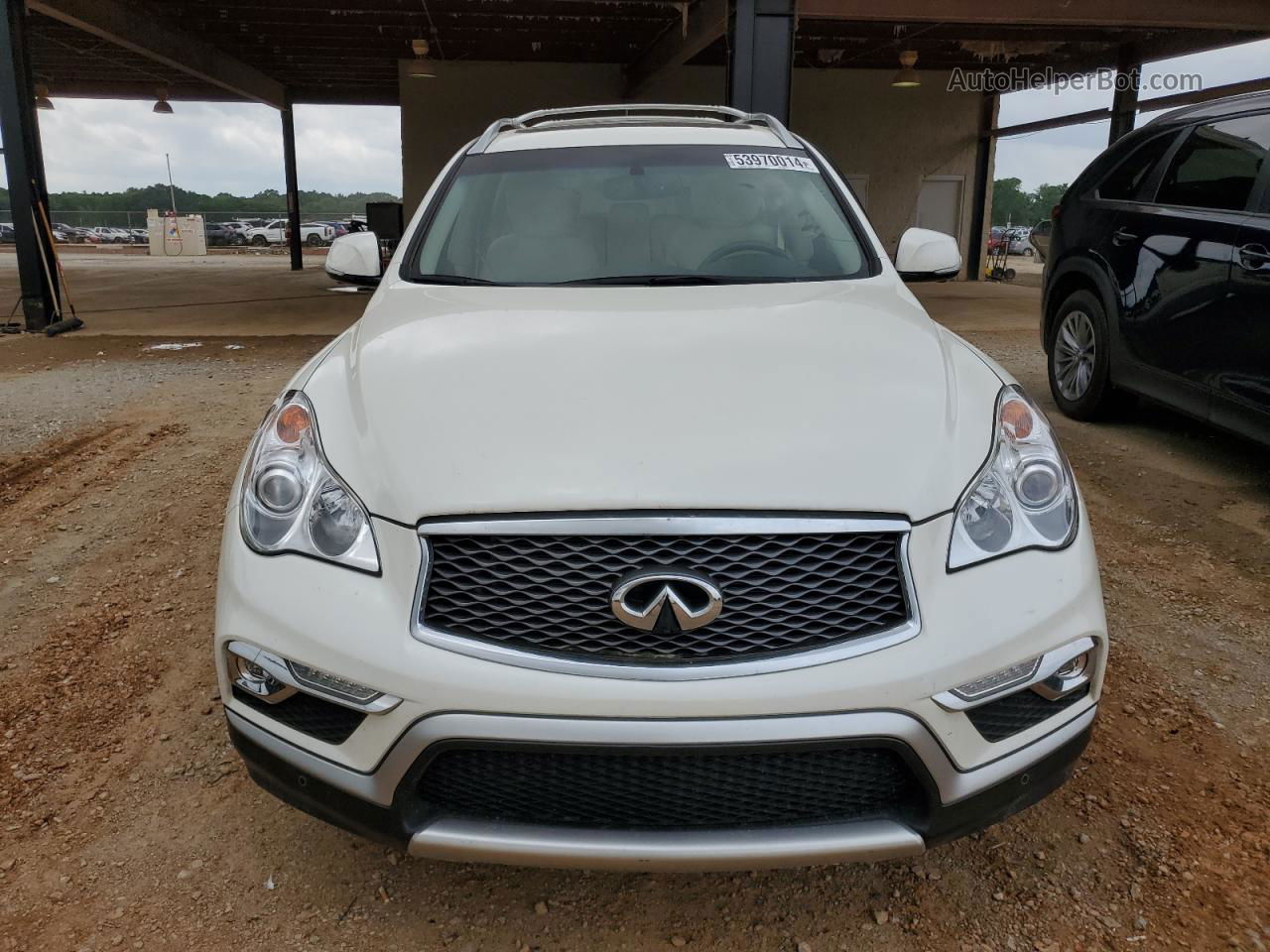 2017 Infiniti Qx50  White vin: JN1BJ0RP1HM388496