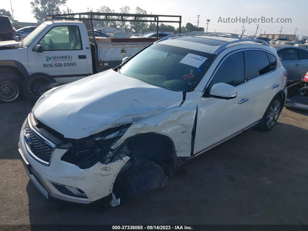 2017 Infiniti Qx50   White vin: JN1BJ0RP1HM390233