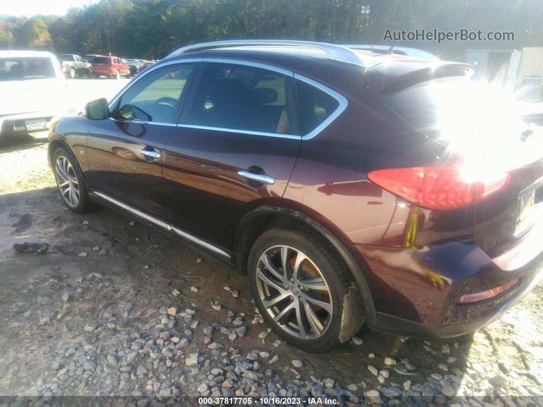 2017 Infiniti Qx50 Burgundy vin: JN1BJ0RP2HM382187