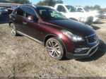 2017 Infiniti Qx50 Burgundy vin: JN1BJ0RP2HM382187