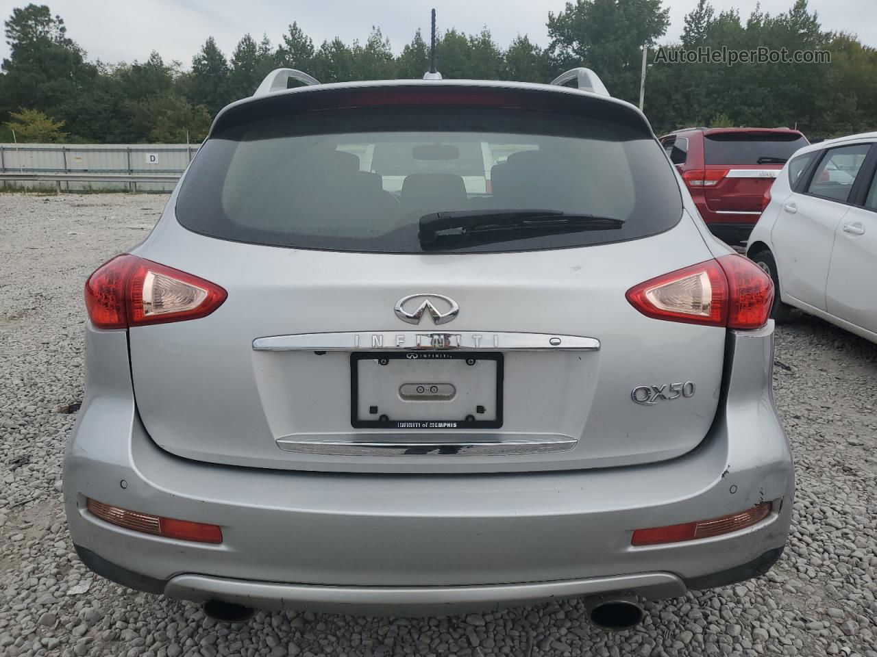 2017 Infiniti Qx50  Silver vin: JN1BJ0RP2HM387681