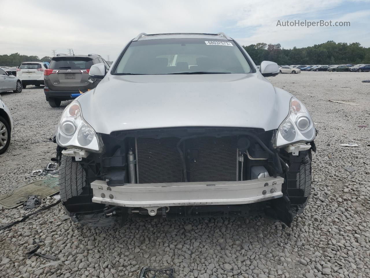 2017 Infiniti Qx50  Silver vin: JN1BJ0RP2HM387681