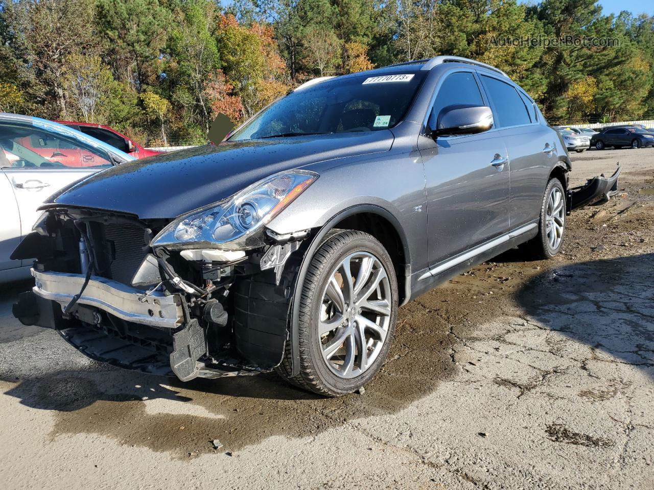 2017 Infiniti Qx50  Gray vin: JN1BJ0RP2HM389317