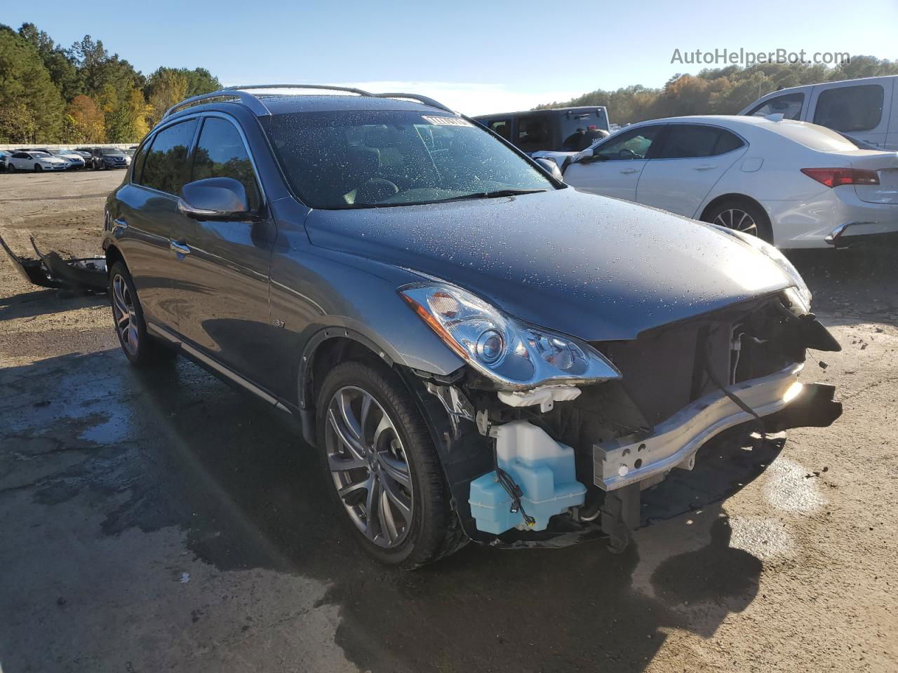 2017 Infiniti Qx50  Gray vin: JN1BJ0RP2HM389317