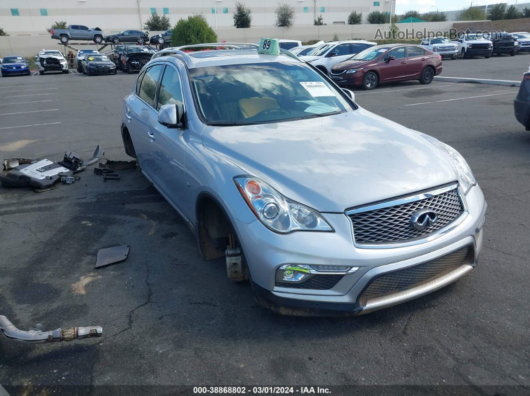 2017 Infiniti Qx50   Silver vin: JN1BJ0RP3HM381307