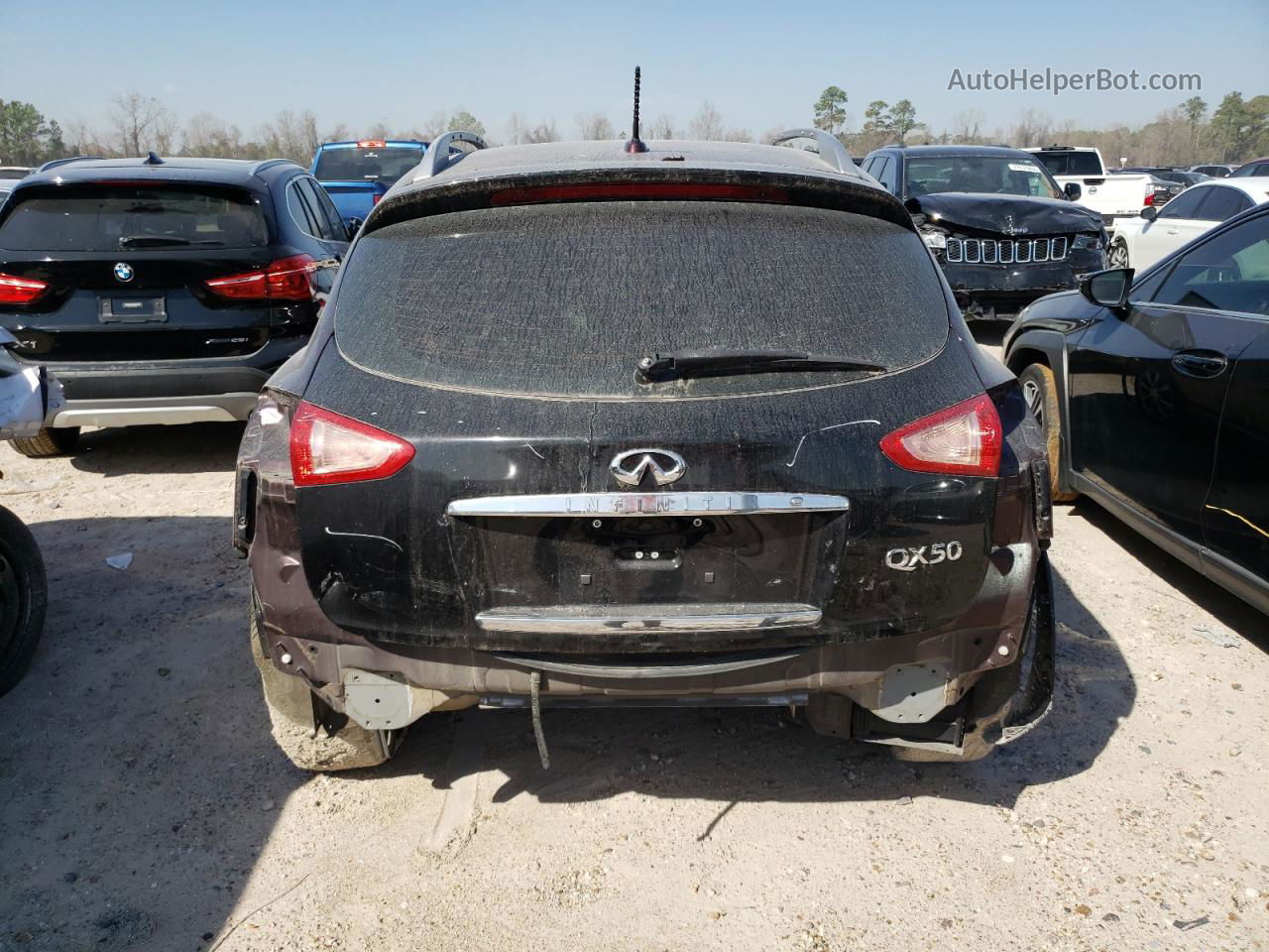 2017 Infiniti Qx50  Burgundy vin: JN1BJ0RP3HM386376