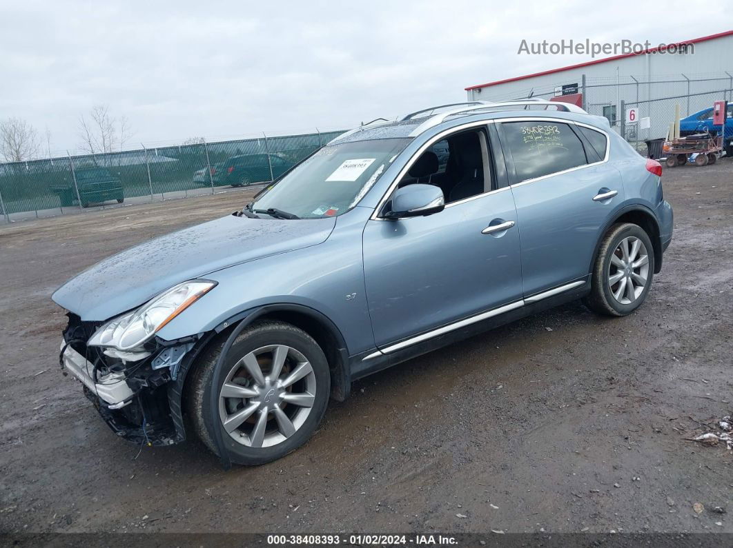 2017 Infiniti Qx50   Blue vin: JN1BJ0RP4HM387388