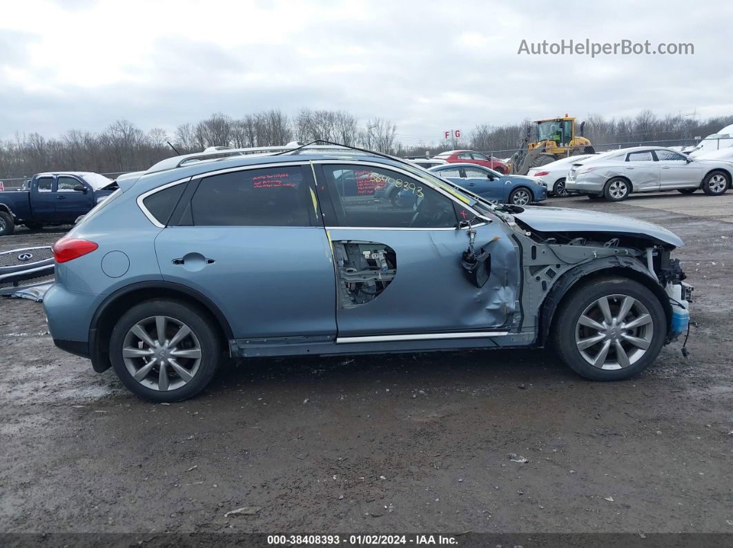 2017 Infiniti Qx50   Blue vin: JN1BJ0RP4HM387388