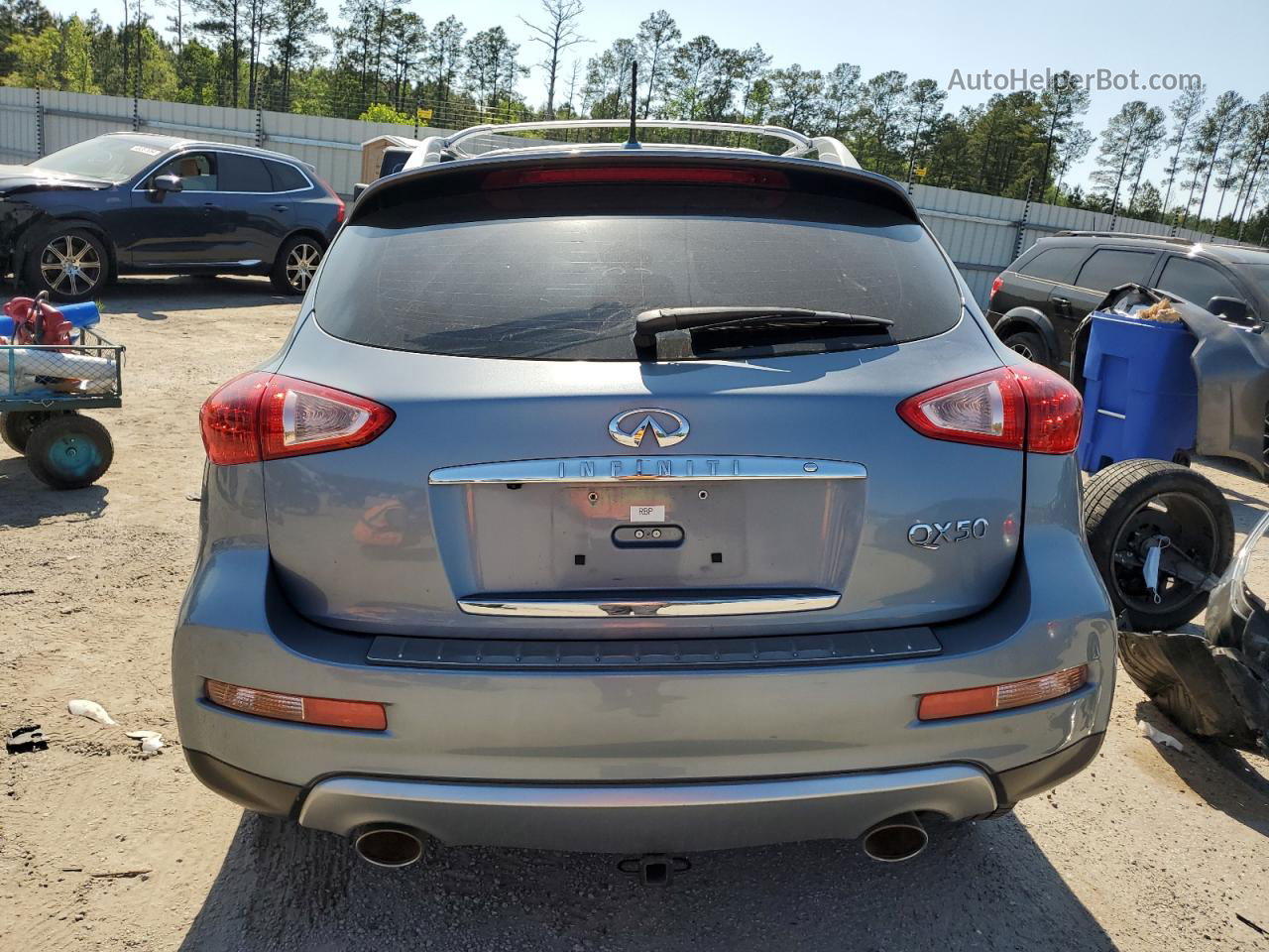 2017 Infiniti Qx50  Blue vin: JN1BJ0RP4HM387696