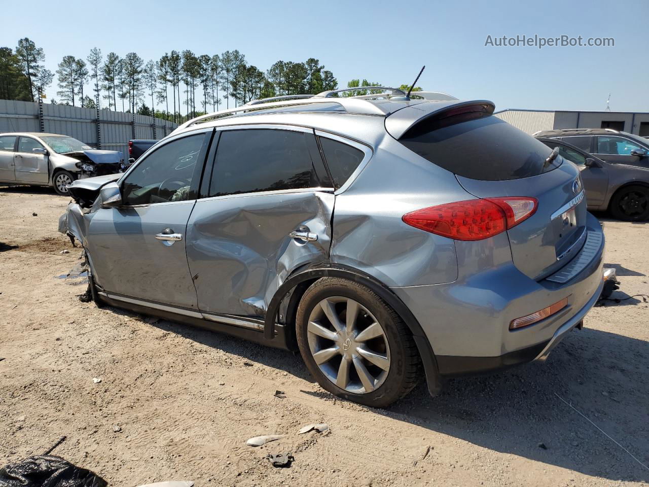 2017 Infiniti Qx50  Blue vin: JN1BJ0RP4HM387696