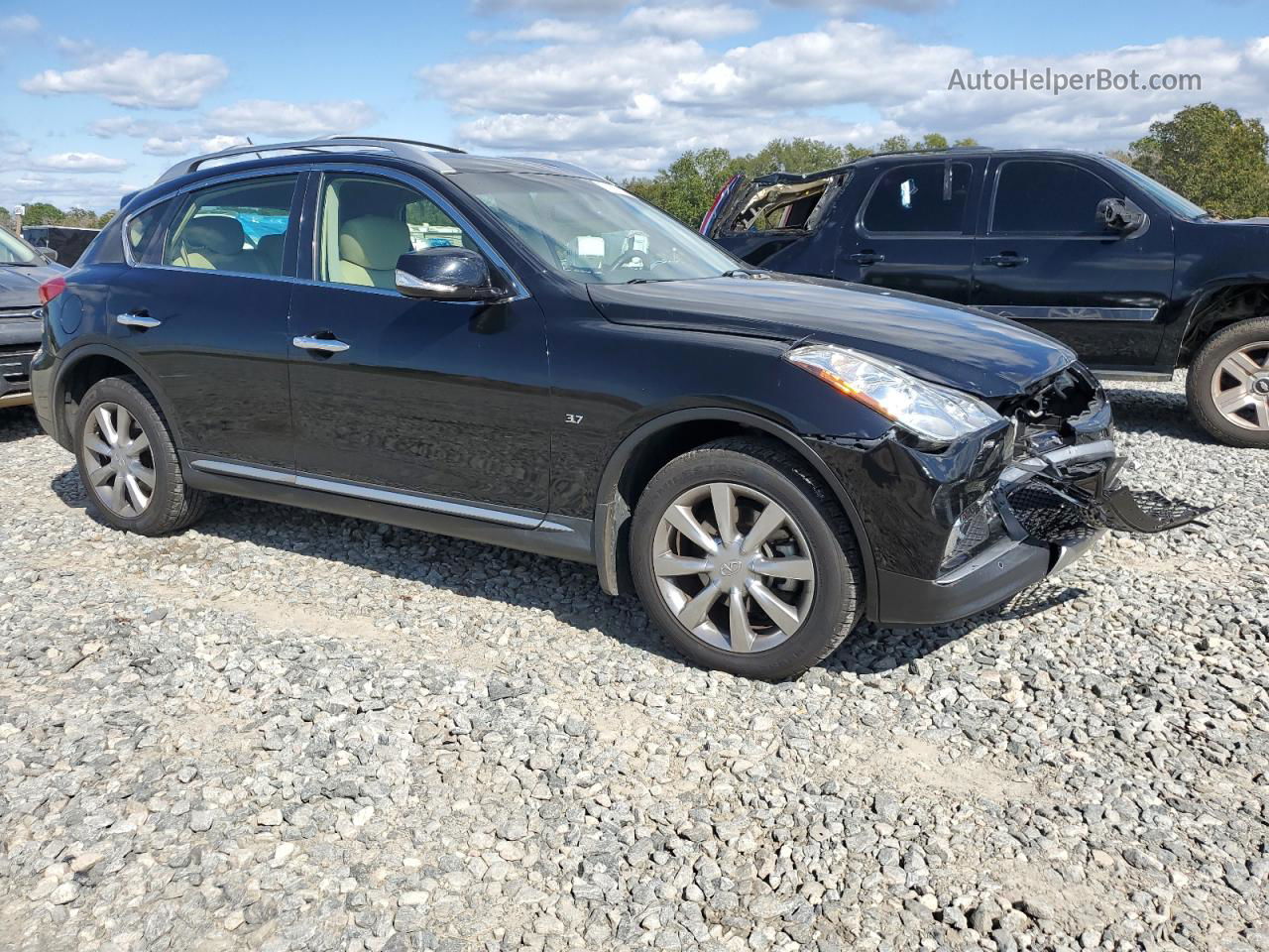 2017 Infiniti Qx50  Black vin: JN1BJ0RP4HM387813