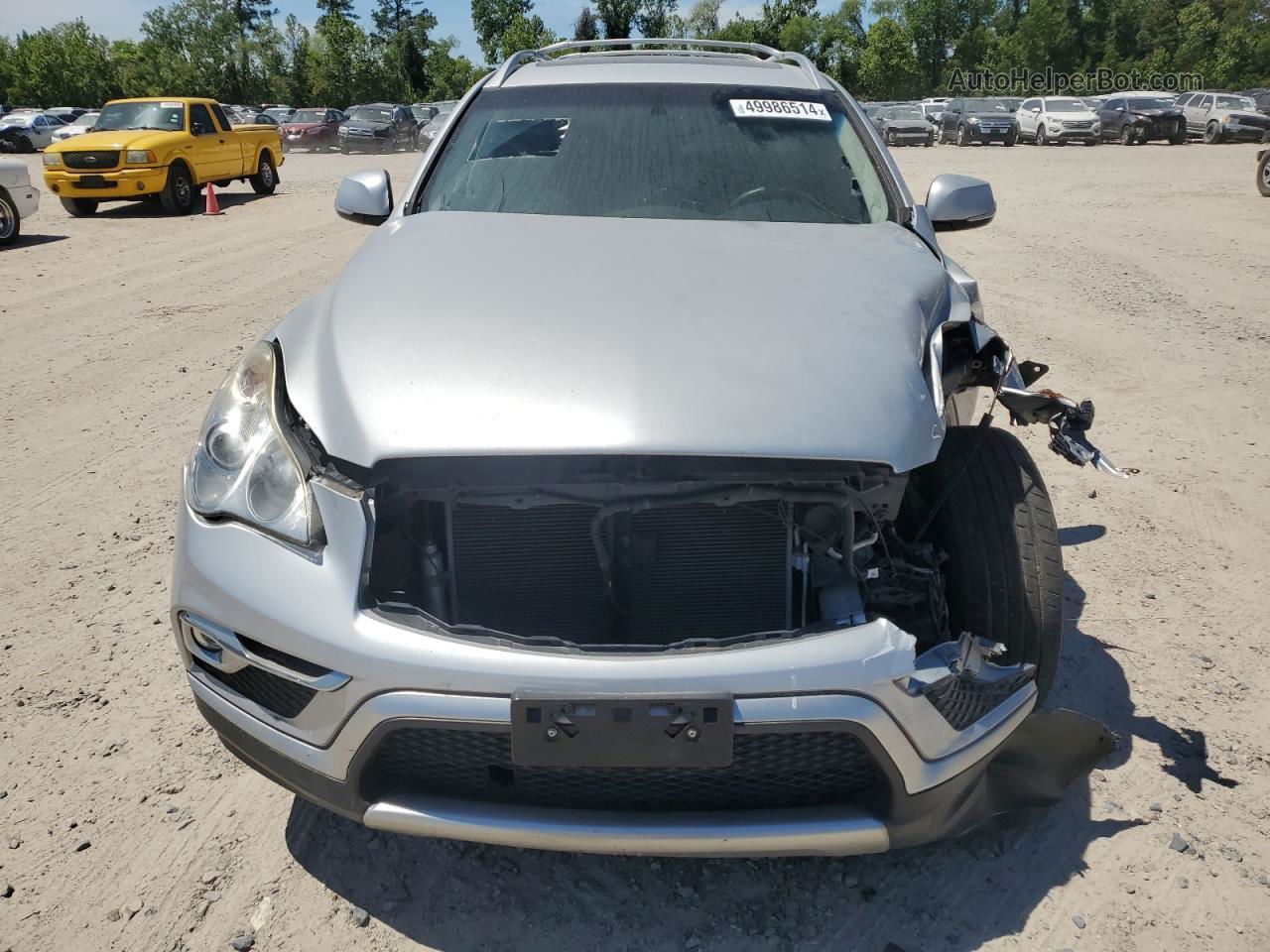 2017 Infiniti Qx50  Silver vin: JN1BJ0RP4HM388718