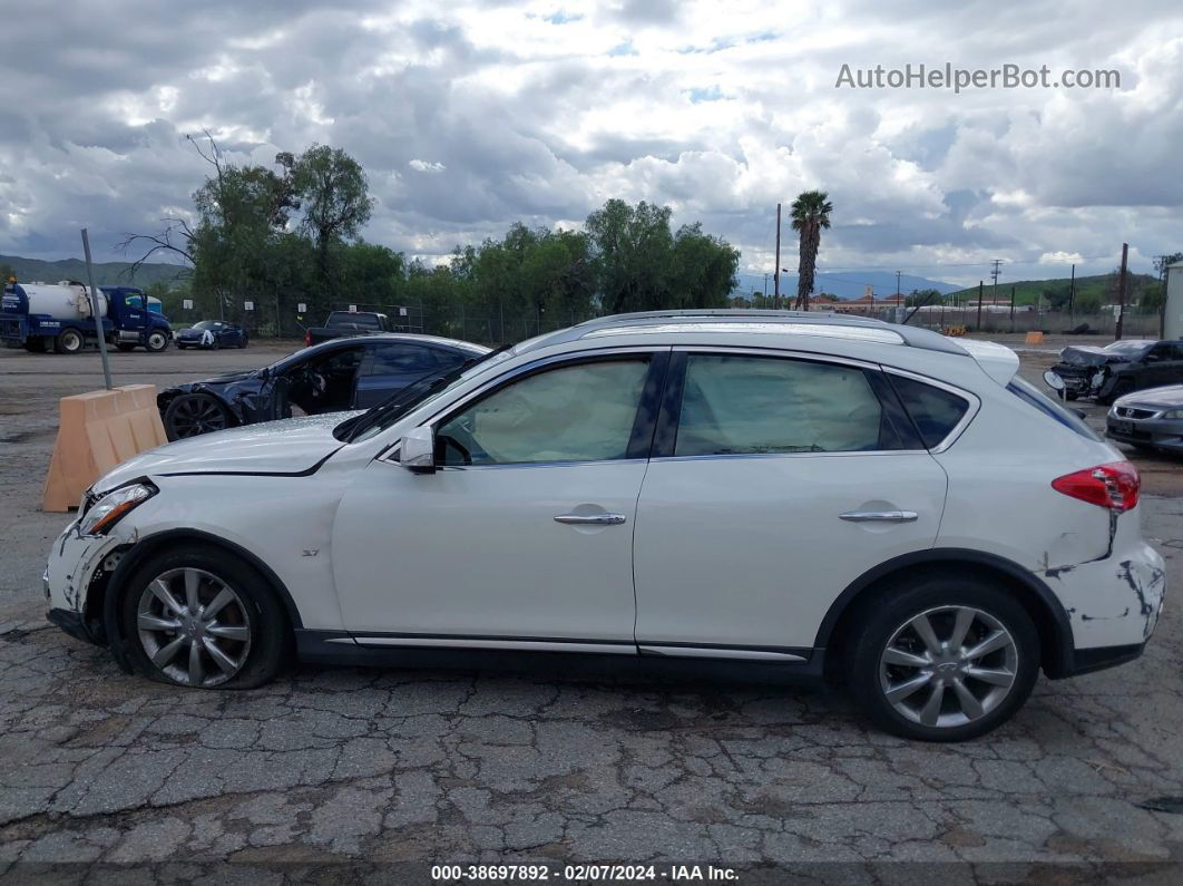 2017 Infiniti Qx50   White vin: JN1BJ0RP5HM383110