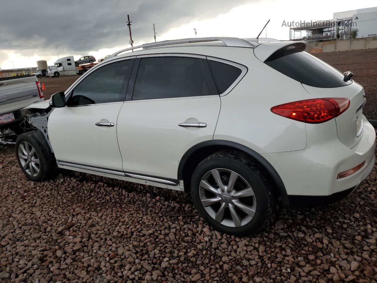 2017 Infiniti Qx50  White vin: JN1BJ0RP5HM383866