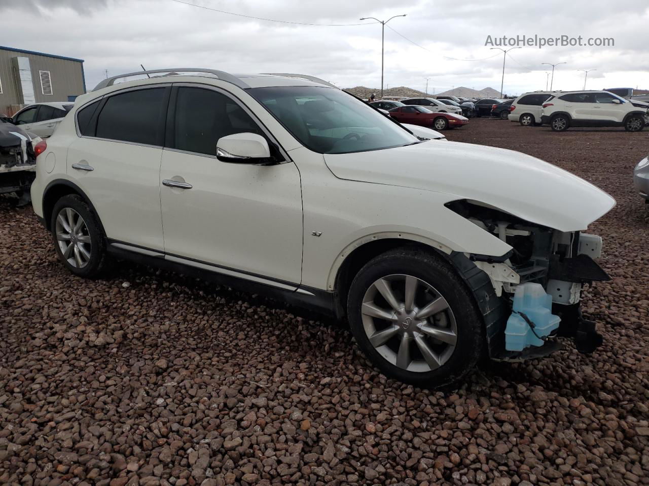 2017 Infiniti Qx50  Белый vin: JN1BJ0RP5HM383866