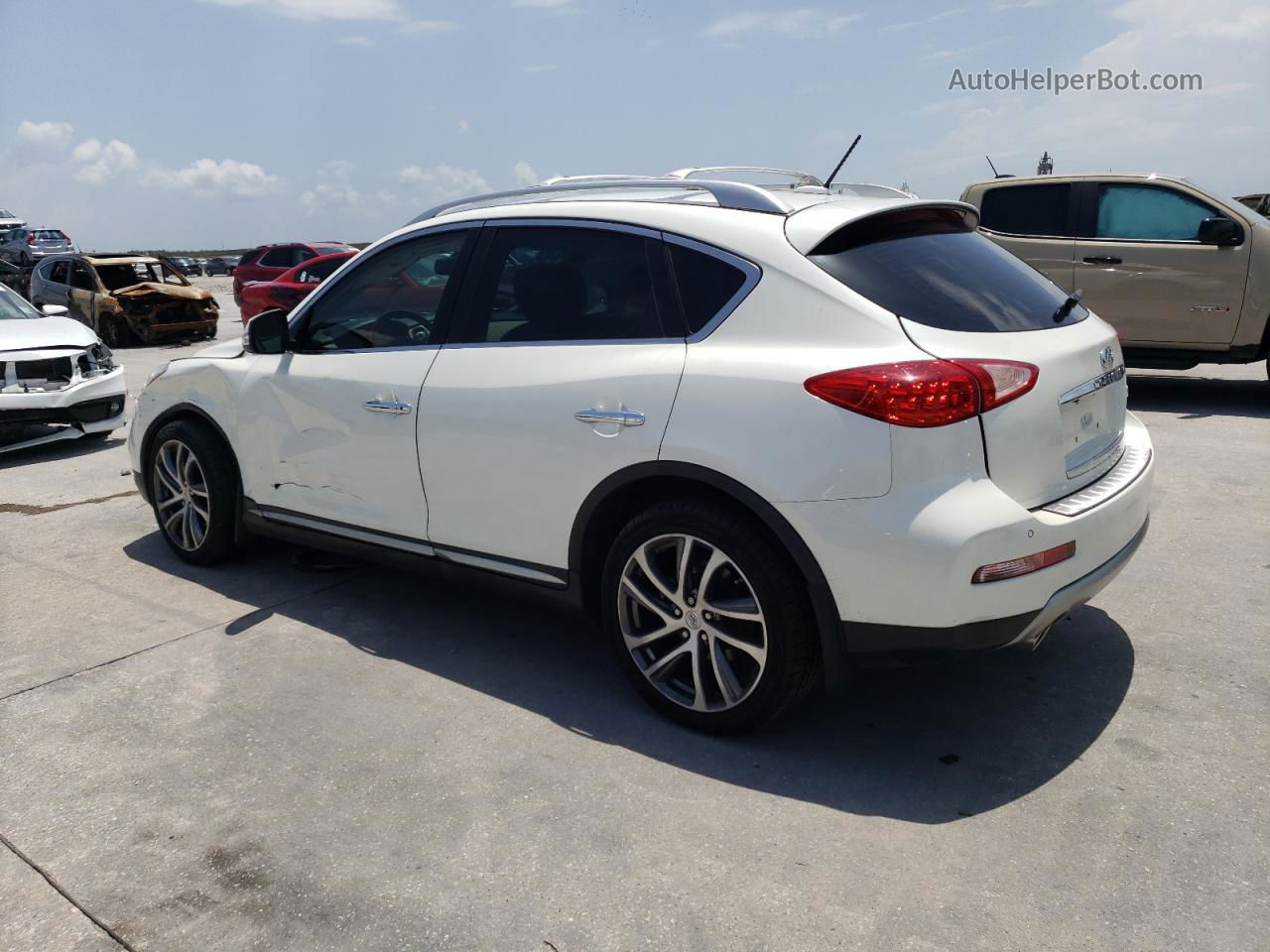 2017 Infiniti Qx50  Белый vin: JN1BJ0RP5HM385259