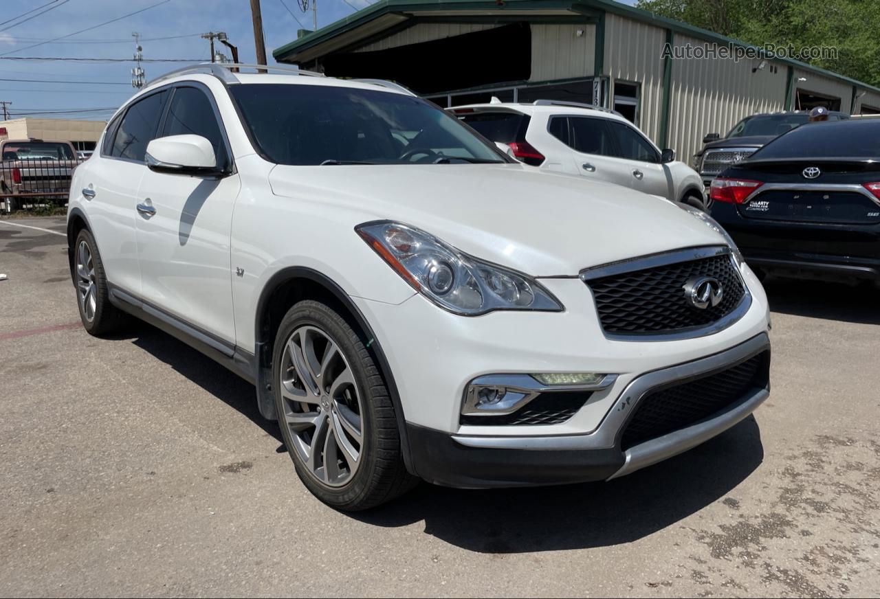 2017 Infiniti Qx50  White vin: JN1BJ0RP5HM385620