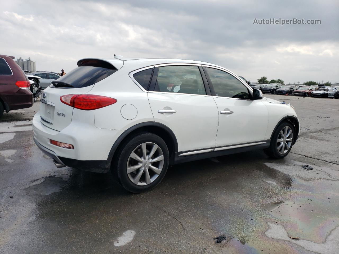 2017 Infiniti Qx50  Белый vin: JN1BJ0RP5HM388792