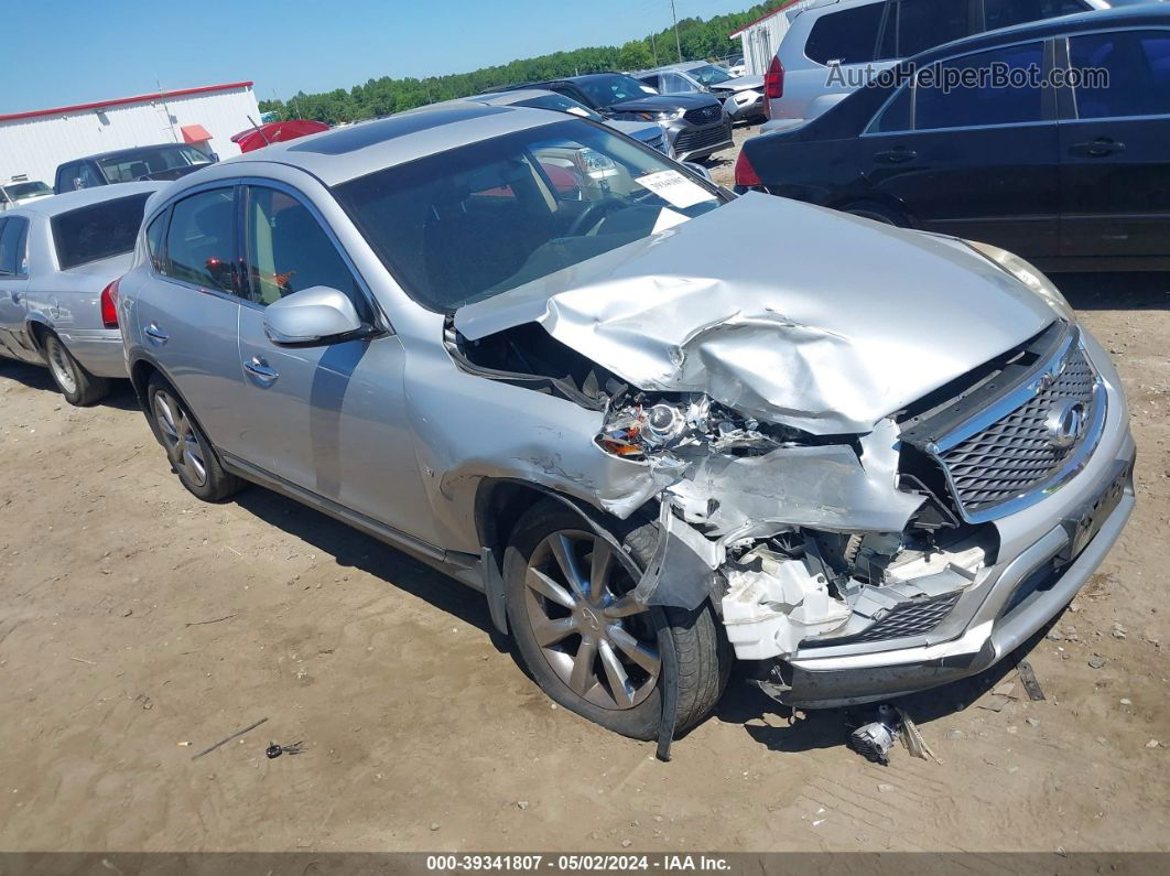 2017 Infiniti Qx50   Silver vin: JN1BJ0RP6HM382094