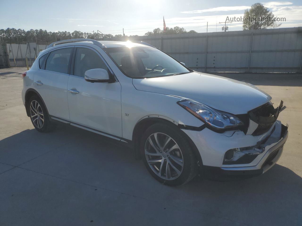 2017 Infiniti Qx50  Белый vin: JN1BJ0RP6HM384573