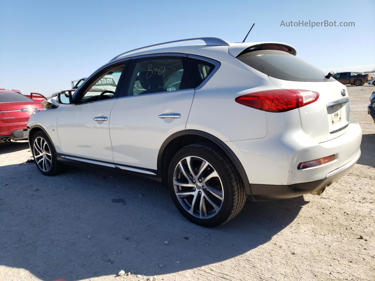 2017 Infiniti Qx50  White vin: JN1BJ0RP6HM387683