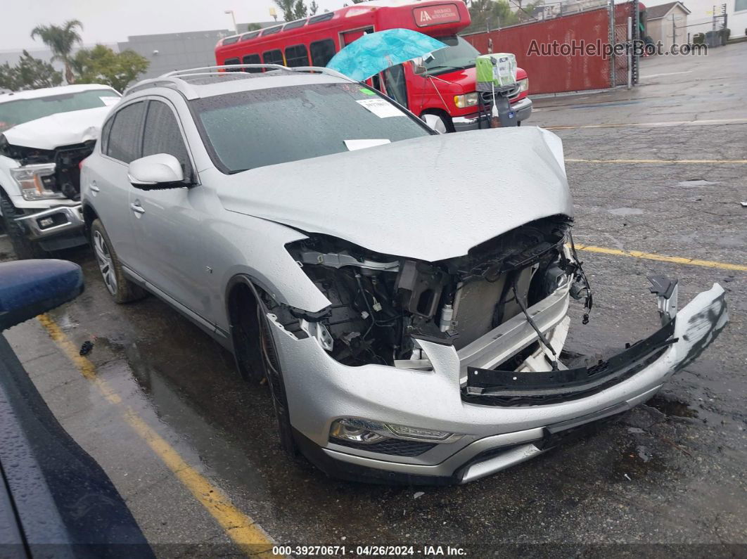 2017 Infiniti Qx50   Silver vin: JN1BJ0RP6HM387814