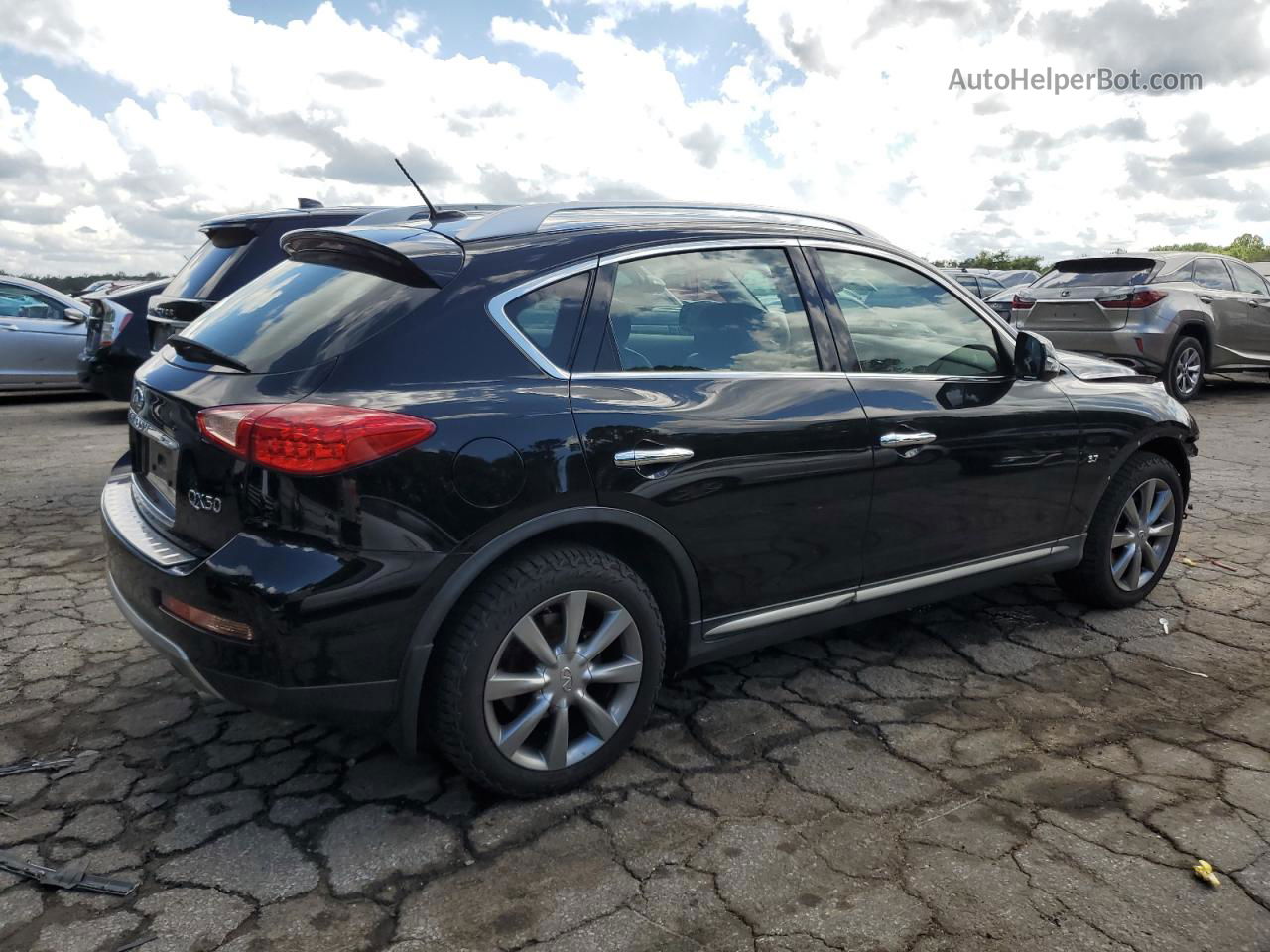 2017 Infiniti Qx50  Black vin: JN1BJ0RP6HM389157