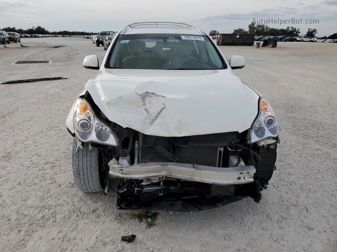 2017 Infiniti Qx50  White vin: JN1BJ0RP6HM390387