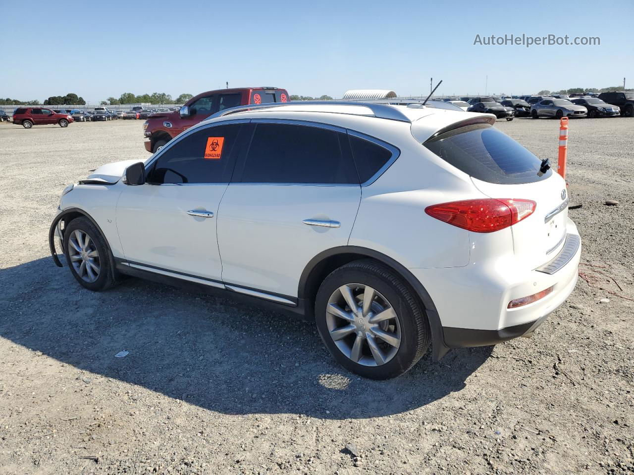 2017 Infiniti Qx50  White vin: JN1BJ0RP8HM380993