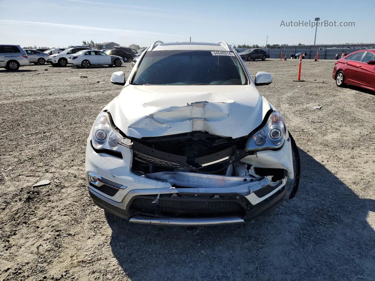 2017 Infiniti Qx50  White vin: JN1BJ0RP8HM380993