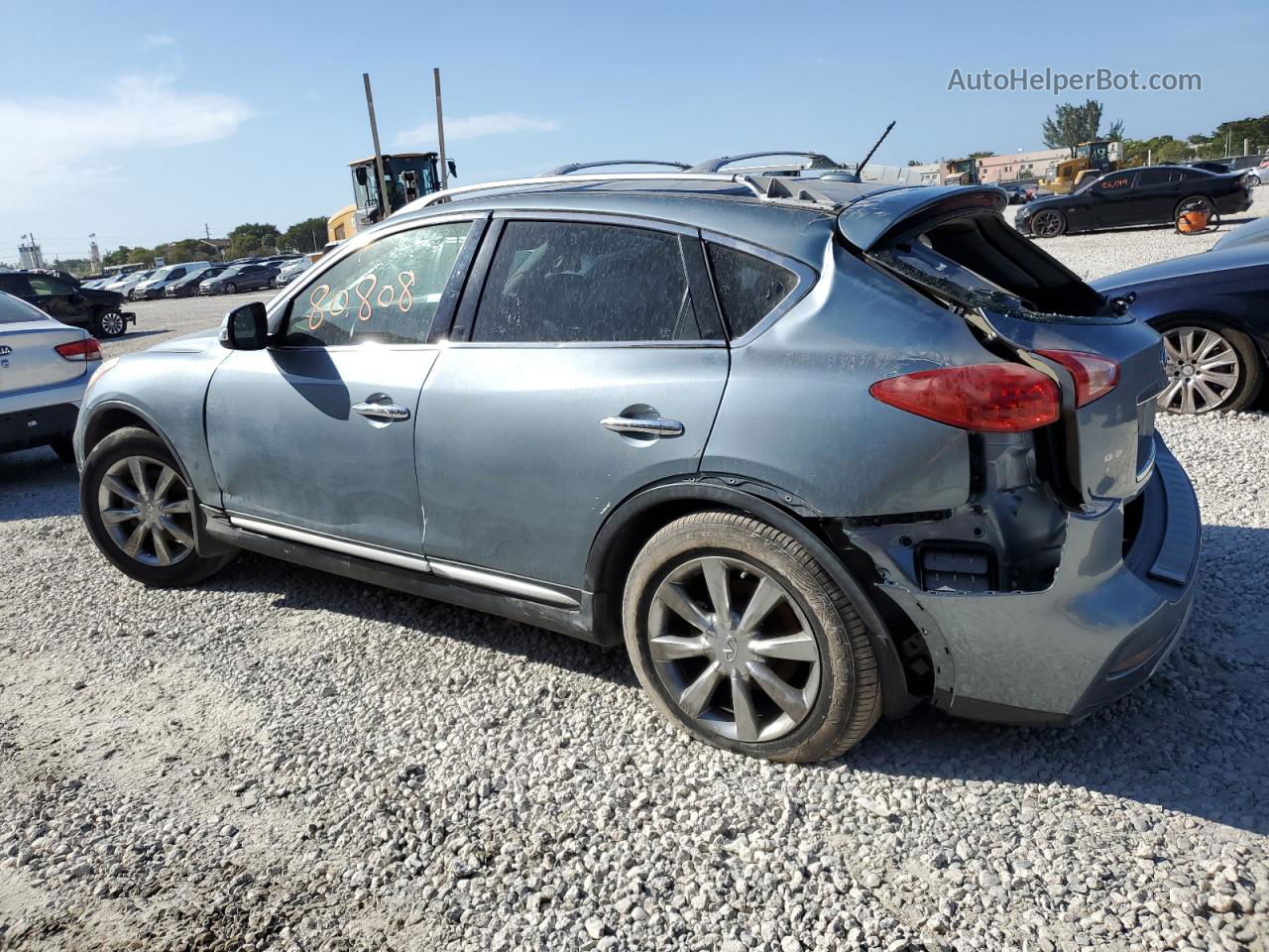 2017 Infiniti Qx50  Blue vin: JN1BJ0RP8HM385840