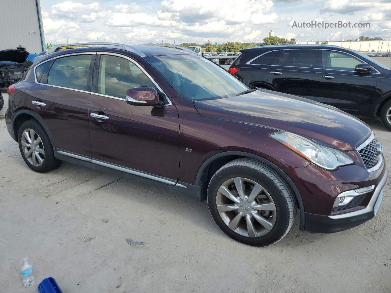 2017 Infiniti Qx50  Maroon vin: JN1BJ0RPXHM382079