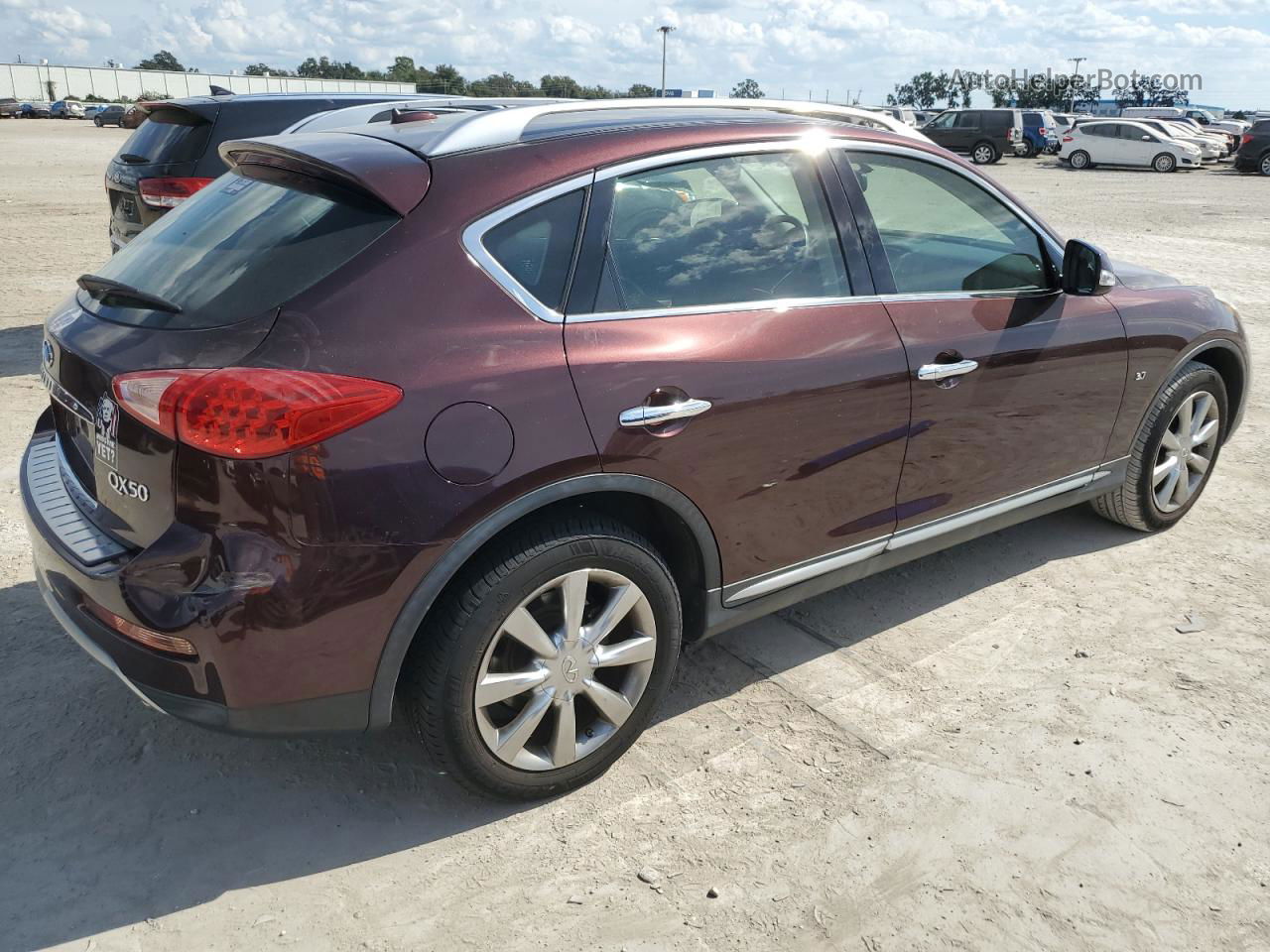 2017 Infiniti Qx50  Maroon vin: JN1BJ0RPXHM382079