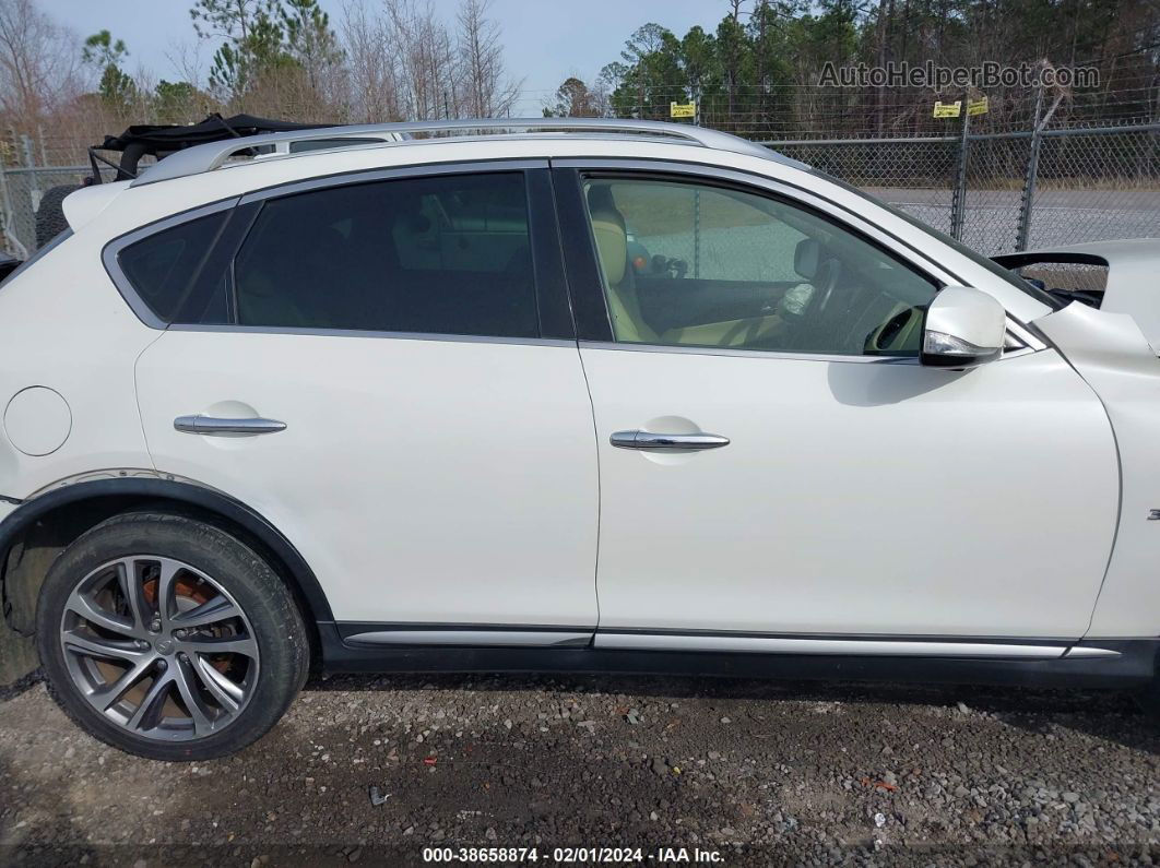 2017 Infiniti Qx50   White vin: JN1BJ0RPXHM382342