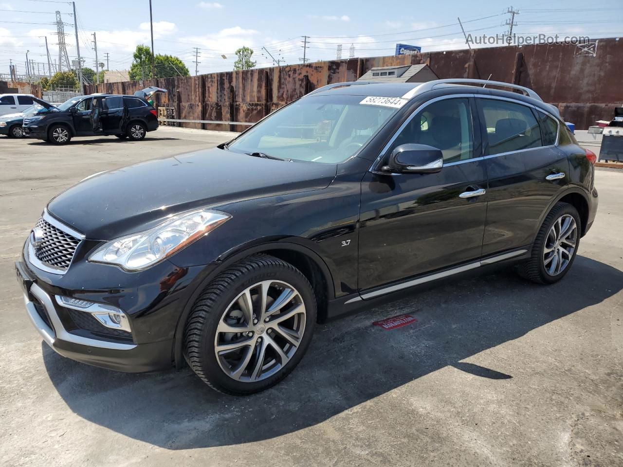 2017 Infiniti Qx50  Black vin: JN1BJ0RPXHM383684