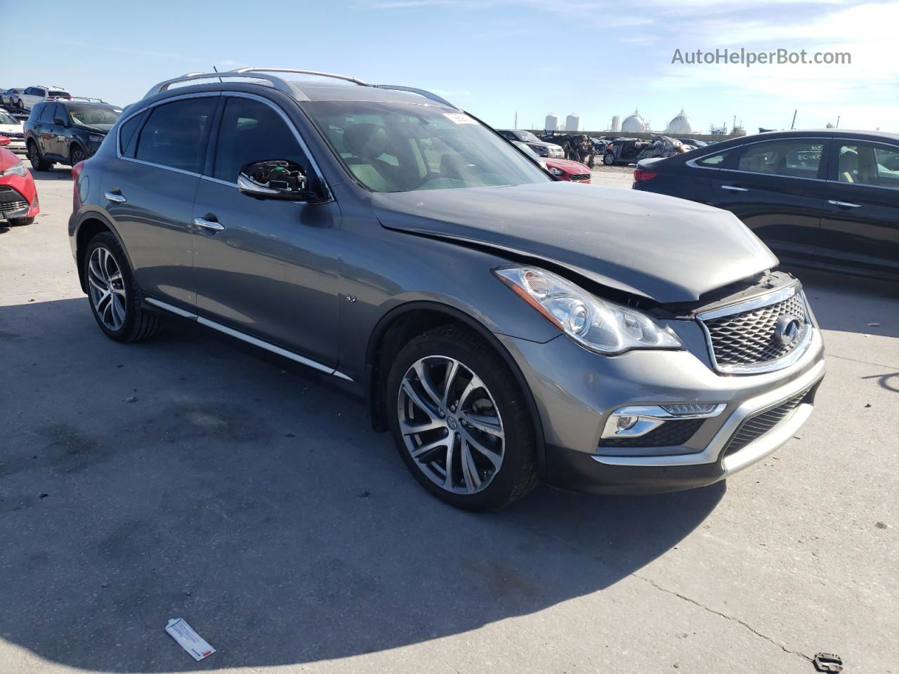 2017 Infiniti Qx50  Gray vin: JN1BJ0RPXHM387296