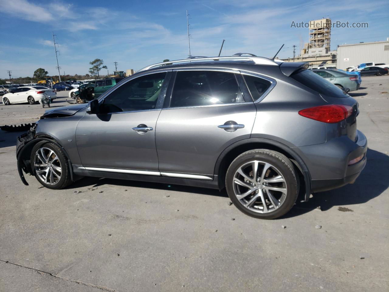 2017 Infiniti Qx50  Gray vin: JN1BJ0RPXHM387296