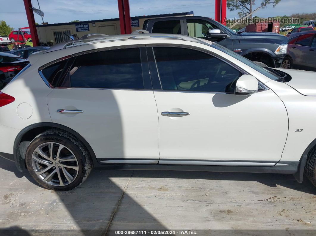 2017 Infiniti Qx50   White vin: JN1BJ0RPXHM387377