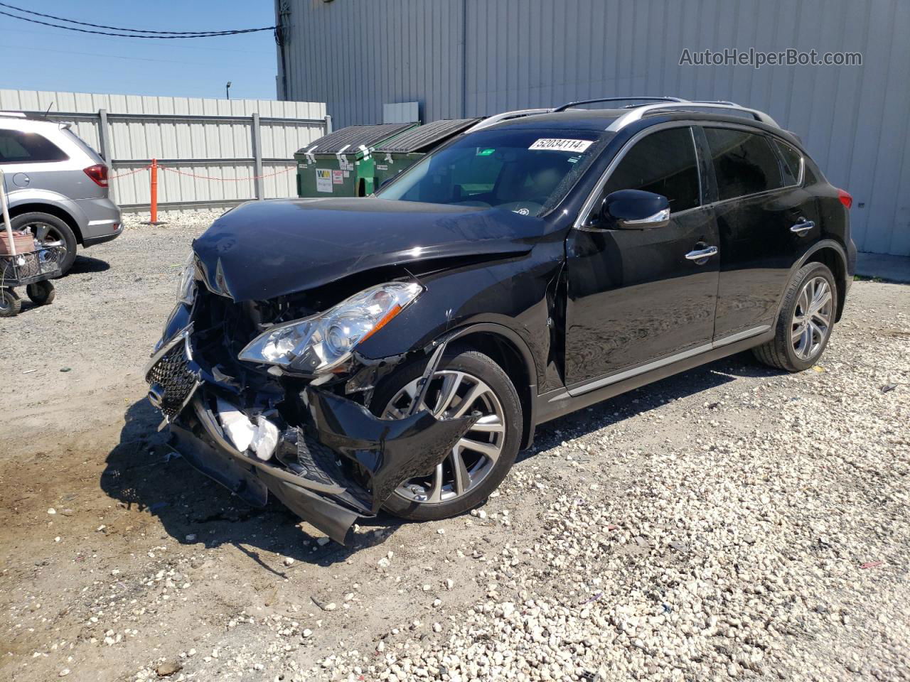 2017 Infiniti Qx50  Black vin: JN1BJ0RPXHM388044