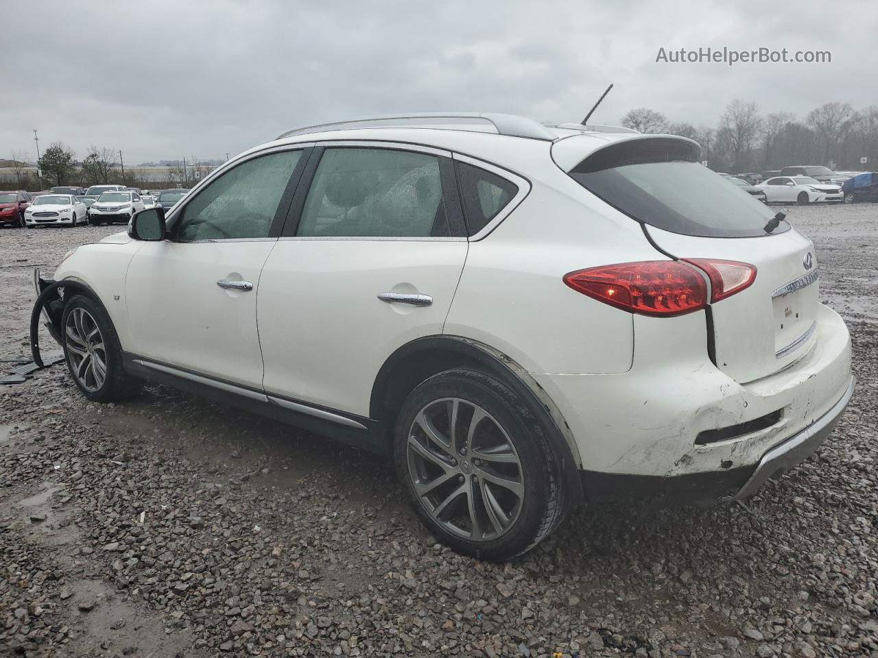 2017 Infiniti Qx50  White vin: JN1BJ0RR0HM405208