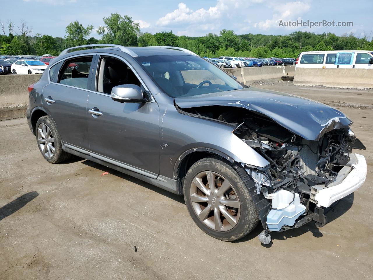 2017 Infiniti Qx50  Gray vin: JN1BJ0RR0HM406536