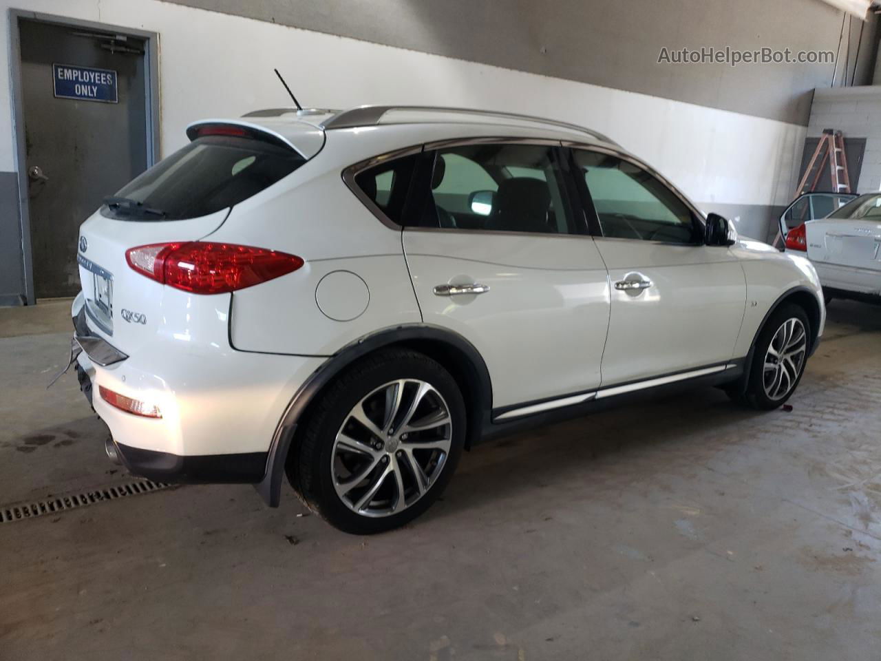 2017 Infiniti Qx50  White vin: JN1BJ0RR0HM411073