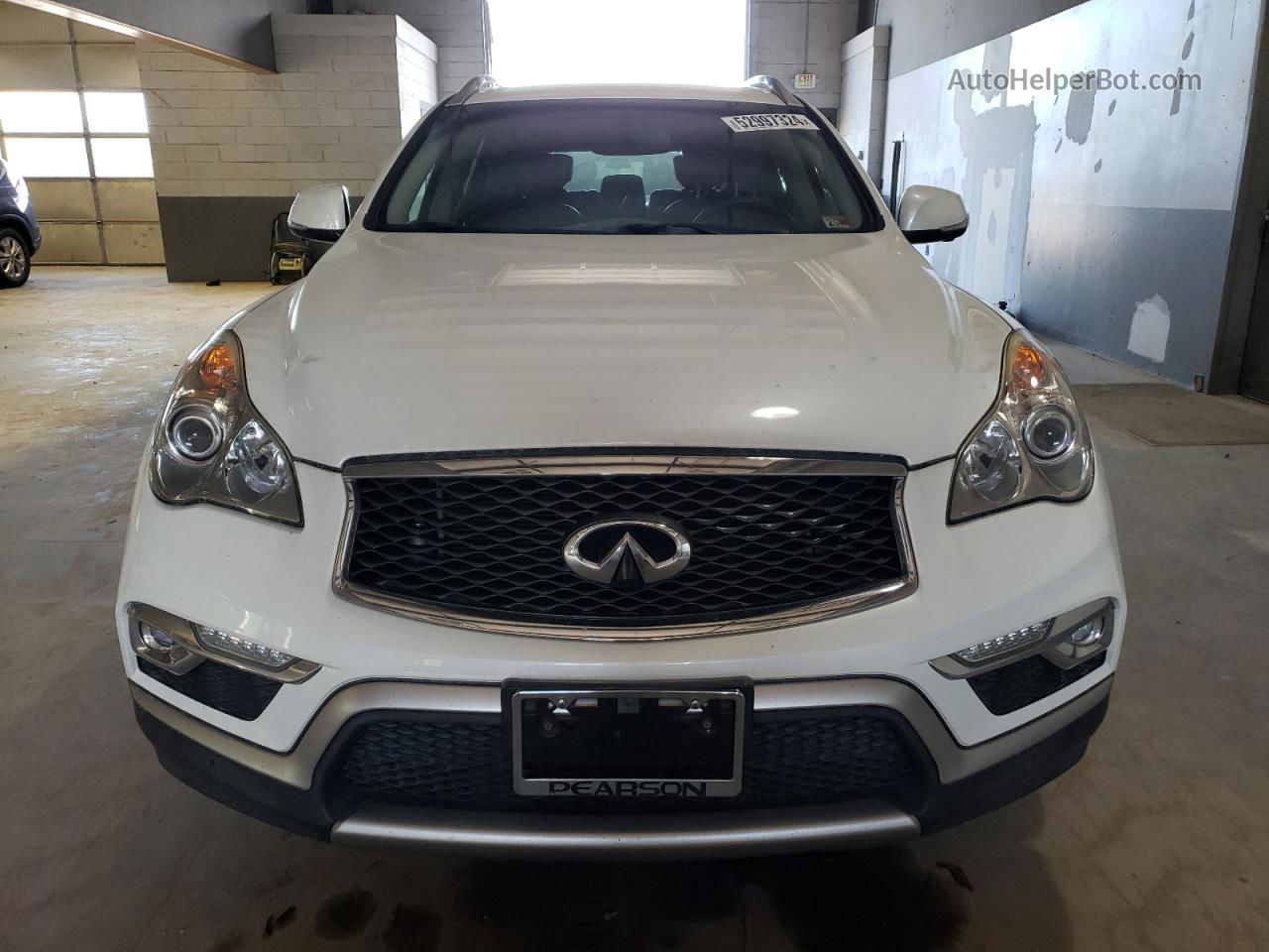 2017 Infiniti Qx50  White vin: JN1BJ0RR0HM411073