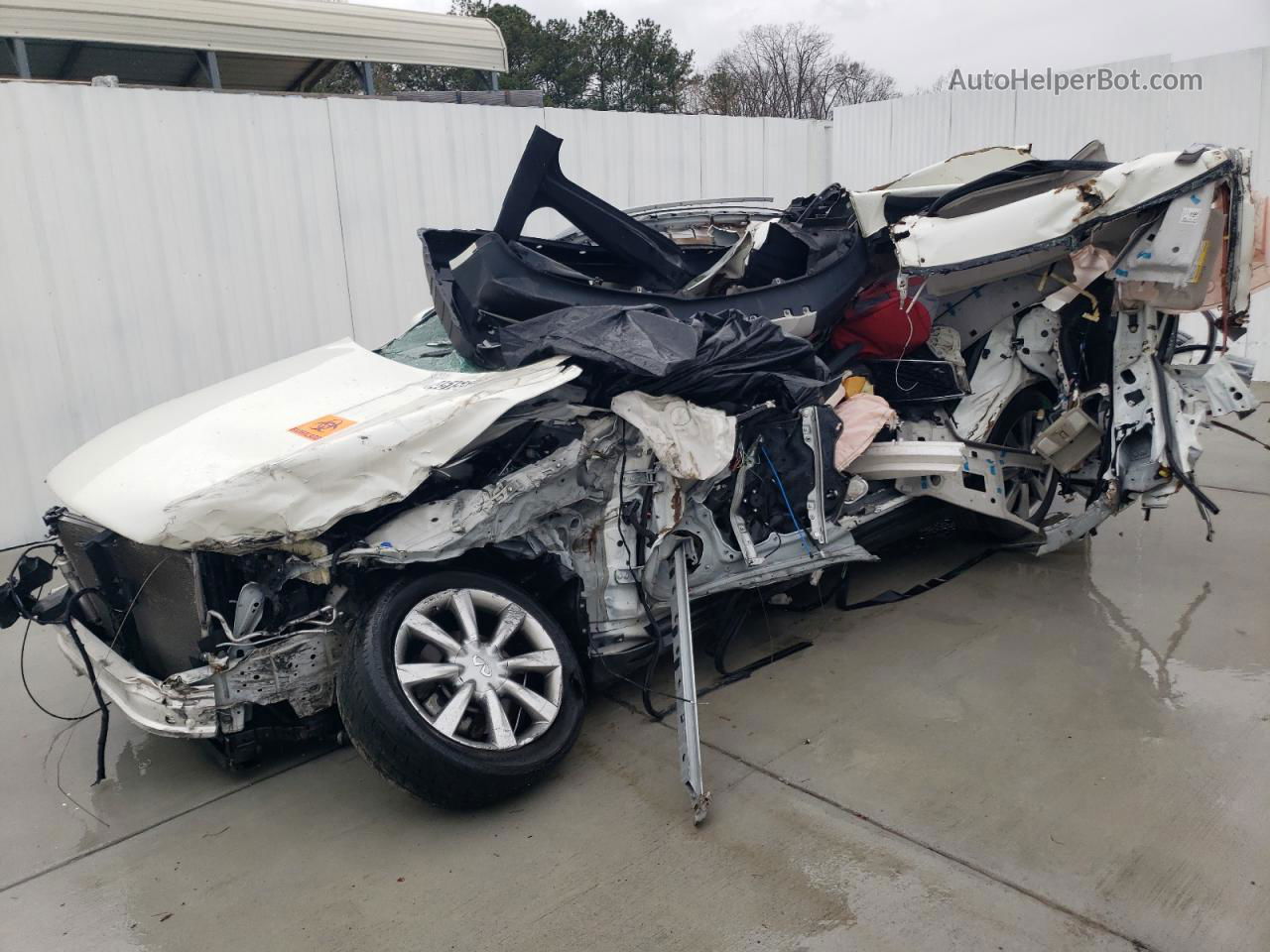 2017 Infiniti Qx50  White vin: JN1BJ0RR0HM413373