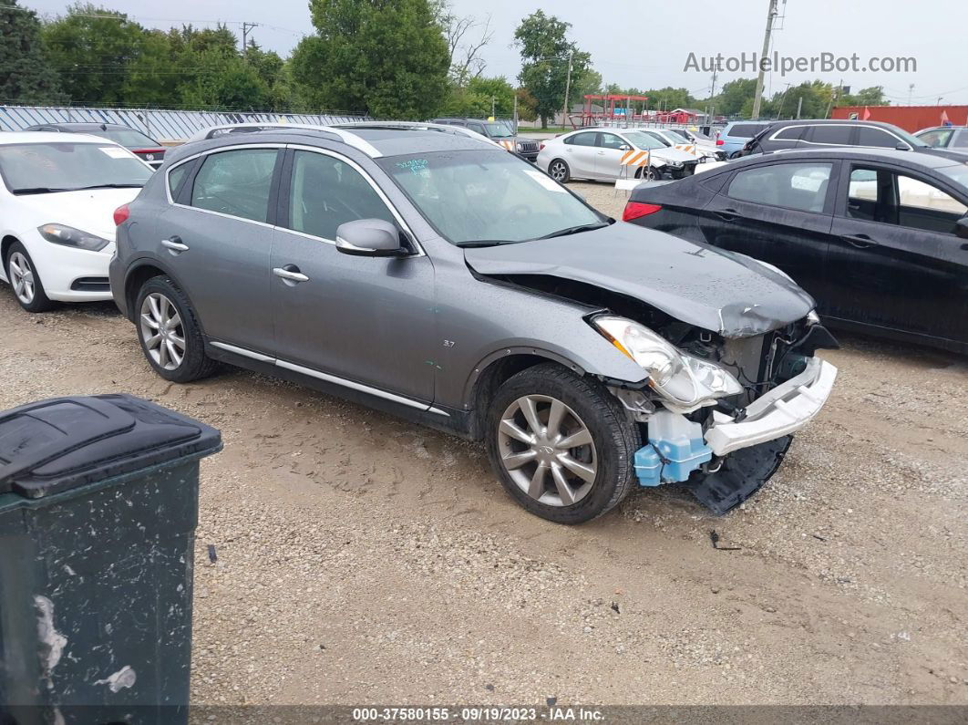 2017 Infiniti Qx50 Gray vin: JN1BJ0RR1HM402804