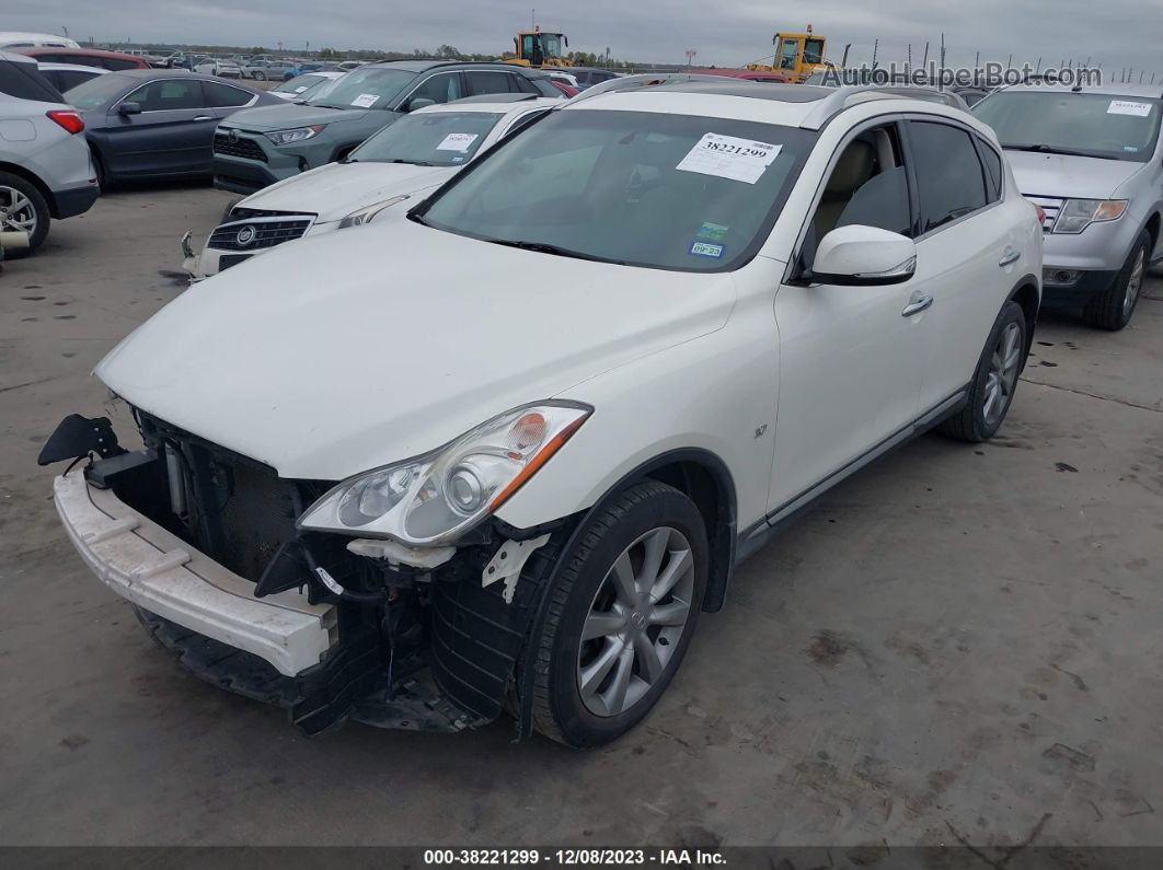 2017 Infiniti Qx50   White vin: JN1BJ0RR1HM404780