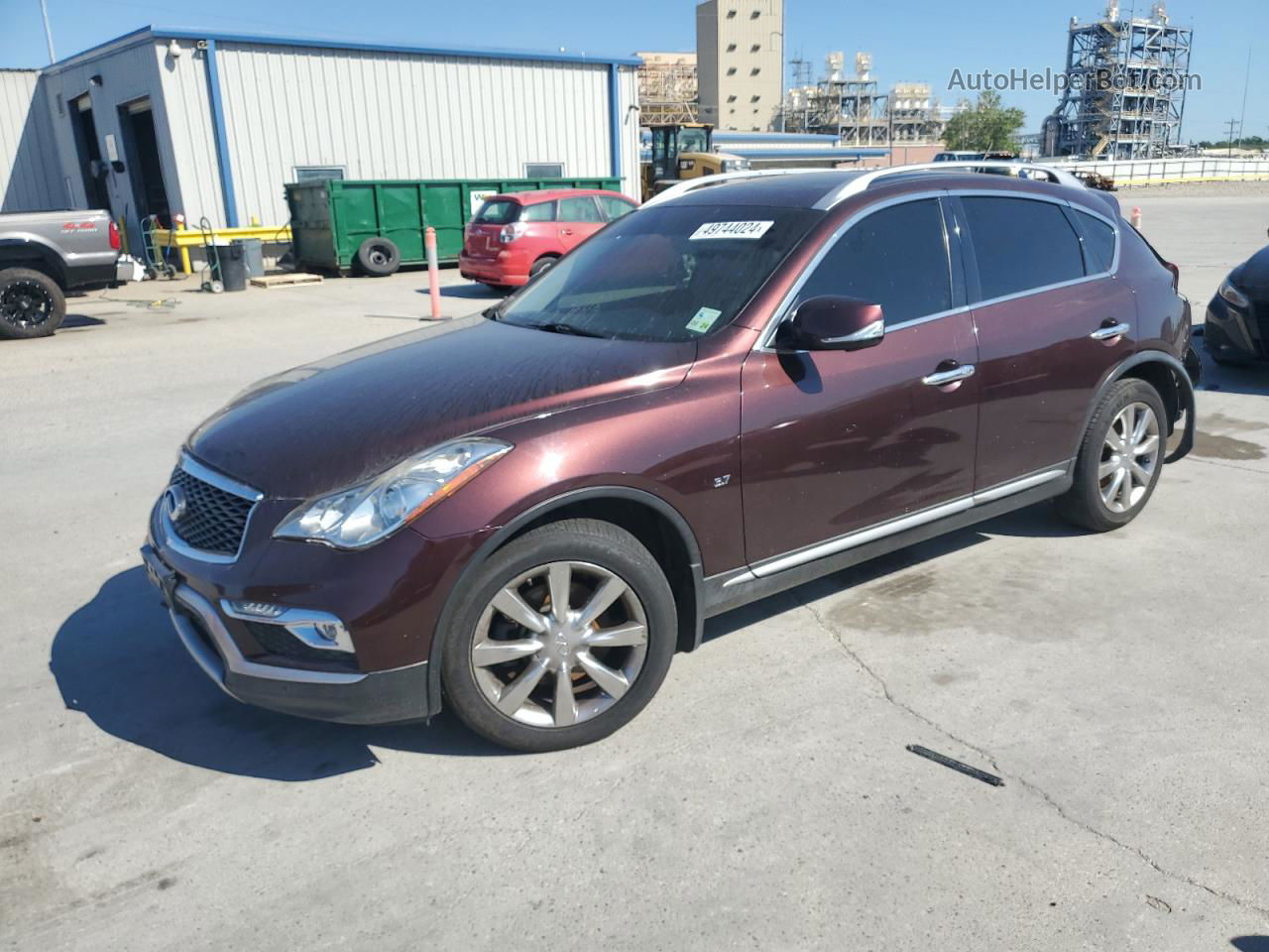 2017 Infiniti Qx50  Maroon vin: JN1BJ0RR1HM406707