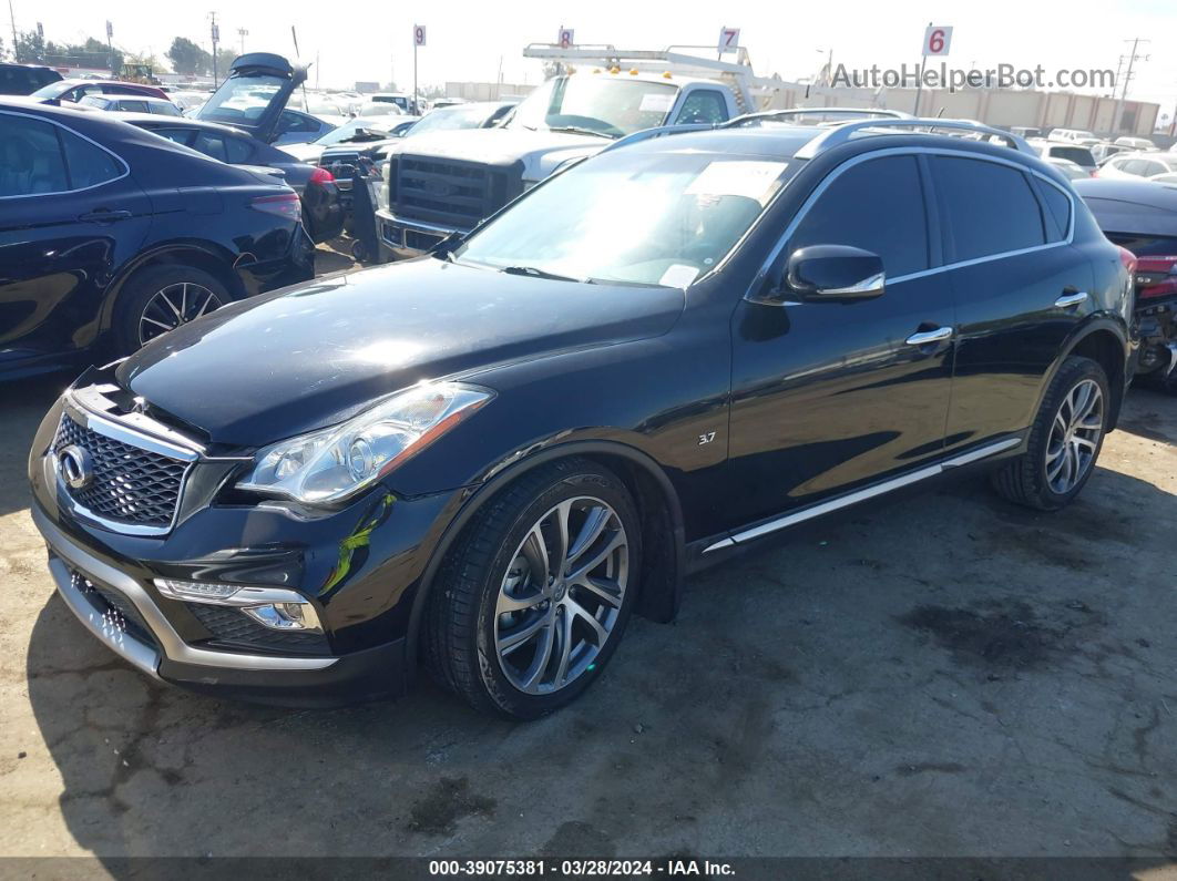 2017 Infiniti Qx50   Black vin: JN1BJ0RR1HM410112