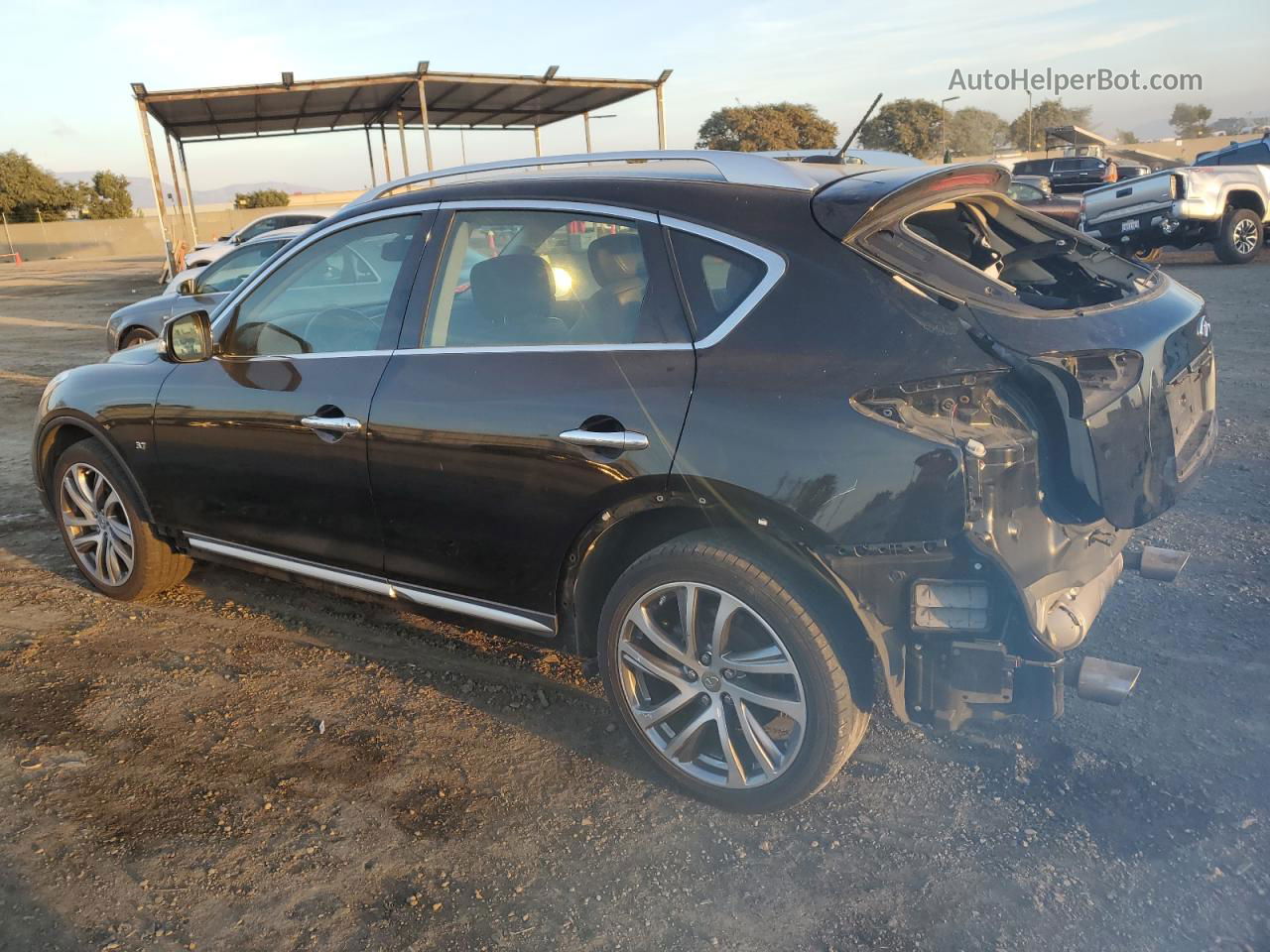 2017 Infiniti Qx50  Black vin: JN1BJ0RR2HM402777