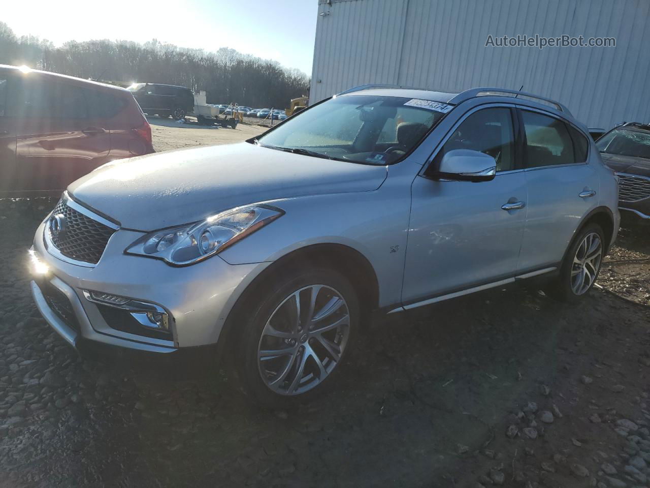 2017 Infiniti Qx50  Silver vin: JN1BJ0RR2HM403704